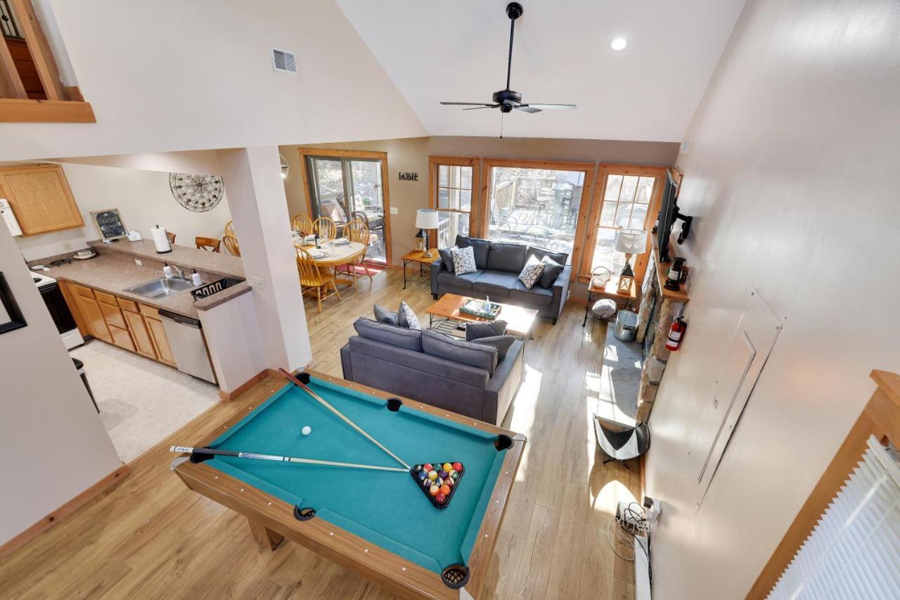 Pocono Mountain Home , Hot Tub- 1 Mile To Skiing! Tannersville Dış mekan fotoğraf